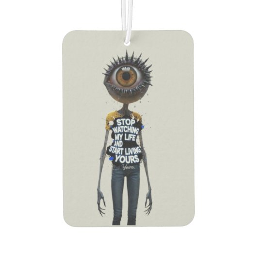Die Eye And Word Sammlung Autolufterfrischer (Rückseite)