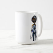 Die Eye And Word Sammlung Kaffeetasse (VorderseiteRechts)