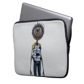 Die Eye And Word Sammlung Laptopschutzhülle (Vorderseite Links)