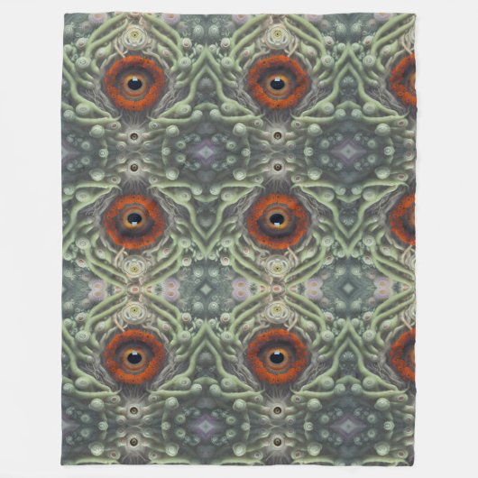Die Eyeball-Pflanze Fleecedecke (Vorderseite)