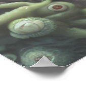 Die Eyeball-Pflanze Poster (Ecke)