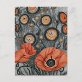 Die Eyeball-Pflanze Postkarte (Vorderseite)