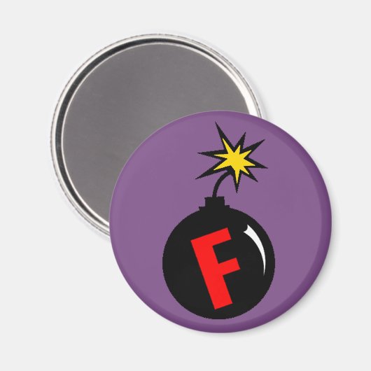 die f-bomb magnet (Vorderseite/Rückseite)