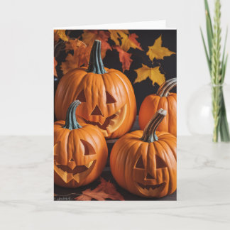 Die Fab Four Punpkins Karte