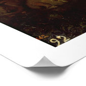 Die Fabel der Diogenese, die mit einer Laterne nac Poster (Ecke)