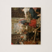 Die Fabel von Arachne oder die Spinner, c.1657 (Öl Puzzle (Vertikal)