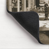 Die faberge-Werkstatt (b/w Foto) Mousepad (Ecke)