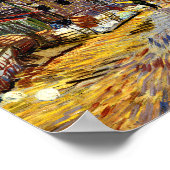 Die Fabrik (1887) von Vincent Van Gogh Poster (Ecke)