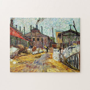 Die Fabrik (1887) von Vincent Van Gogh Puzzle