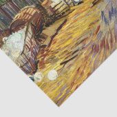 Die Fabrik (1887) von Vincent Van Gogh Tissue Pap Seidenpapier (Detail)