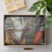 Die Fabrik (1887) von Vincent Van Gogh Tissue Pap Seidenpapier (Geschenk)