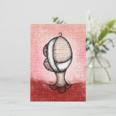 Die Facelift-Grußkarte Karte (Stehend Vorderseite)