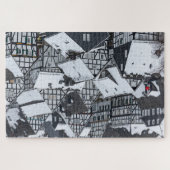 Die Fachwerkhäuser von Freudenberg im Siegerland Puzzle (Horizontal)