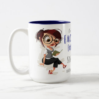 Die Factor Force ist eine starke 15-Oz-Tasse Zweifarbige Tasse