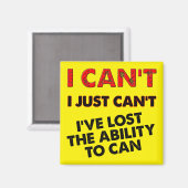 Die Fähigkeit, den Kühlschrankmagnet zu erleben, i (Vorderseite/Rückseite)