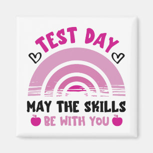 Die Fähigkeiten sind bei Ihnen Testtag Testtag Leh Magnet