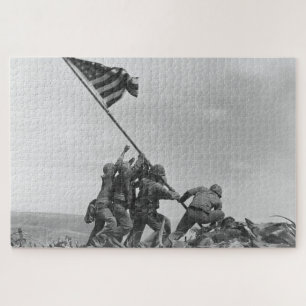Die Fahne auf Iwo Jima heben Puzzle