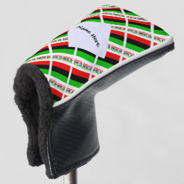 Die Fahne der Afrikanerin Amerikanische Diaspora i Golf Headcover