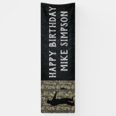 Die Fahne der alles- Gute zum Banner (Vertikal)