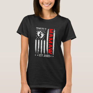 Die Fahne der Amerikanerinnen zum Mamaw Est 2023 T-Shirt