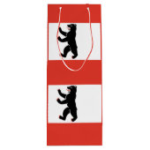 Die Fahne der Berliner Weinbeutel Geschenktüte Für Weinflaschen (Rückseite)