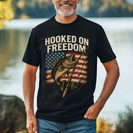 Die Fahne der USA für die Freiheit T-Shirt