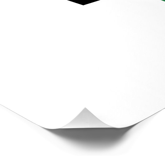 Die Fahne des freien Palästinas Poster (Ecke)