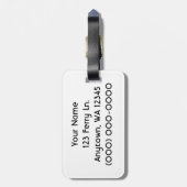 Die Fähre Gepäckanhänger (Rückseite vertikal)