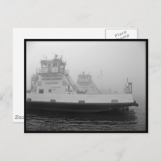 Die Fähre Postkarte (Vorne/Hinten)