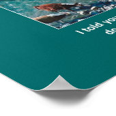 Die Fähre sollte von uns mitgenommen werden Poster (Ecke)