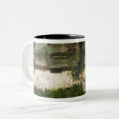 Die Fähre Zweifarbige Tasse (Vorderseite Links)