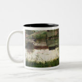 Die Fähre Zweifarbige Tasse (Links)