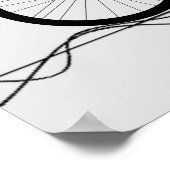 Die Fahrräder Poster (Ecke)