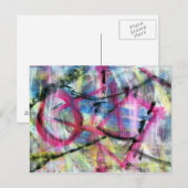 Die Fahrradpostkarte Postkarte (Vorne/Hinten)