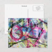 Die Fahrradpostkarte Postkarte (Vorne/Hinten)