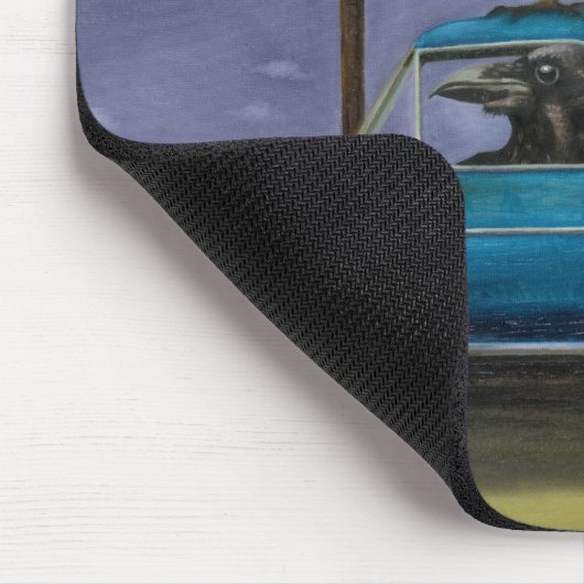Die Fahrt der Raben Mousepad (Ecke)