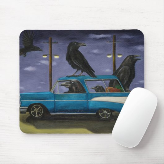 Die Fahrt der Raben Mousepad (Mit Mouse)