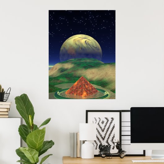 Die faire grüne Hügel Poster (Heimbüro)