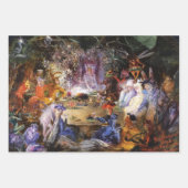 DIE FAIRIEN LIEBLINGSGEBIET , Zauberwald Fairy Geschenkpapier Set (Vorderseite 3)