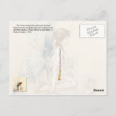 Die Fairies brachten ihr ein Paar Flügel Postkarte (Rückseite)