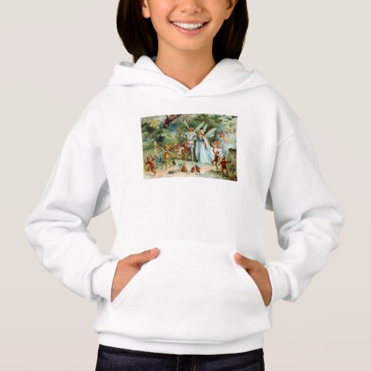 Die Fairies im Mondschein Hoodie (Vorderseite)