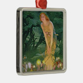 Die Fairies im Mondschein Ornament Aus Metall (Rechts)