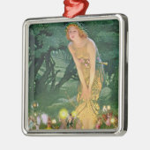 Die Fairies im Mondschein Ornament Aus Metall (Links)