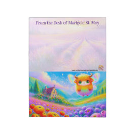 Die Fairy Collection: Highland Cow Notizbuch Notizblock