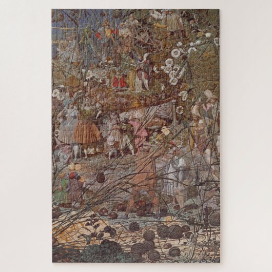 Die Fairy Fellers Master Stroke von Richard Dadd Puzzle (Vertikal)
