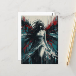 Die Fairy Glitch Postkarte