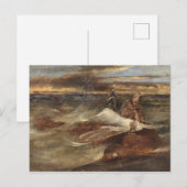 Die Fairy und das Meer schwach Postkarte (Vorne/Hinten)