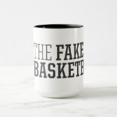 Die Fake-Basketball-Tasse Tasse (Zentrum)