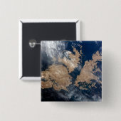 Die Falklandinseln (Insel Malvinas). Button (Vorne & Hinten)