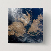 Die Falklandinseln (Insel Malvinas). Button (Vorderseite)